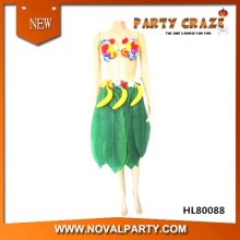 Adult's Women's Peeled Banana Costume Peeled Fruit Jumpsuit Fancy Dress